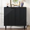 Bella Depot 35''W Modern Minimalist Side Cabinet - 2 of 4