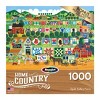RoseArt Home Country Quilt Valley Farm Jigsaw Puzzle - 1000pc - 4 of 4