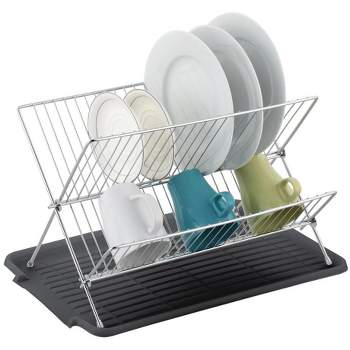 Grand Fusion Roll-up Sink Drying Rack - Stainless Steel : Target