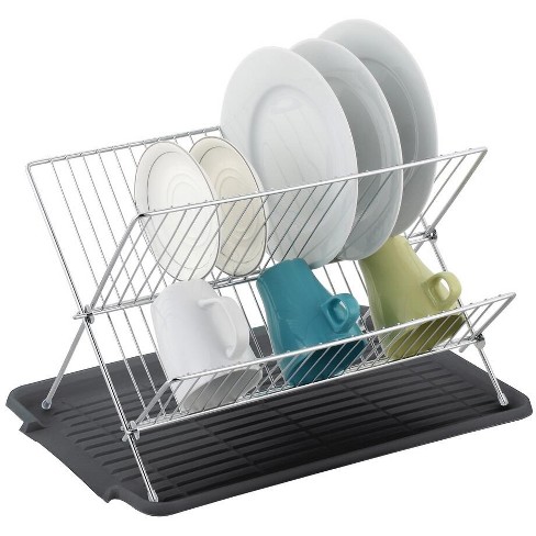 Stainless Steel 2 Tier Dish Rack