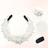 Unique Bargains Women's Faux Pearl Decor Knotted Headband 1 Pc - 4 of 4