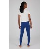 Yogalicious 2 Pack Girls Polarlux Madison Basic Crossover Waist Legging and Polarlux Everday Ankle Legging - 3 of 4