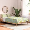 Deny Designs 3pc Queen marufemia Green safari Comforter and Sham Set - 2 of 4