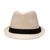 Levi's Men's Straw Fedora Hat - 2 of 4