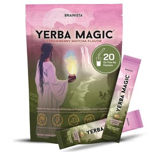 Yerba Magic Strawberry Matcha – 20 Stick Packs - 1 of 4