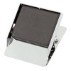 Unique Bargains Rectangle Magnet Base Spring Loaded Memo Note Message Holder Metal Binder Clips 1.2"x1.4"x0.8" Silver Tone 3 Pcs - 3 of 4