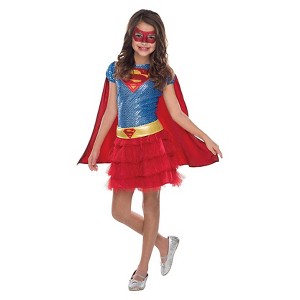 Halloween Supergirl Toddler Girls