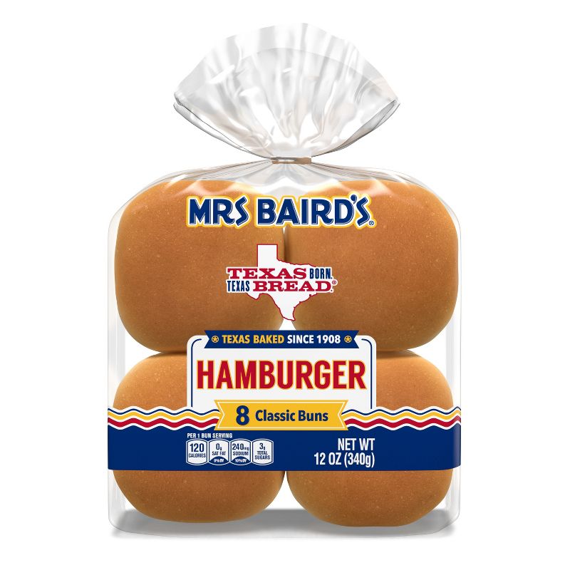 Mrs. Baird&#39;s Hamburger - 12oz, 1 of 8