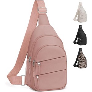 Small Anti-Theft Sling Bag, Lightweight Crossbody Backpack for Men & Women, Outdoor Hiking and Travel Daypack - 1 of 4