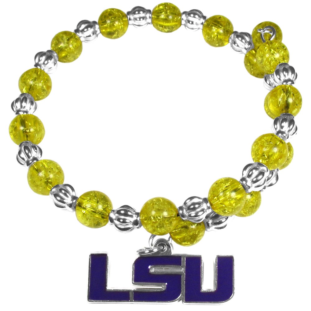 Photos - Bracelet NCAA LSU Tigers Memory Wire Snowflake 