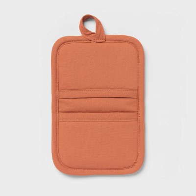 6" x 9" Cosmic Rust Silicone Pot Holder - Threshold™