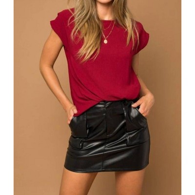 Women's Basic Burgundy - GILLI