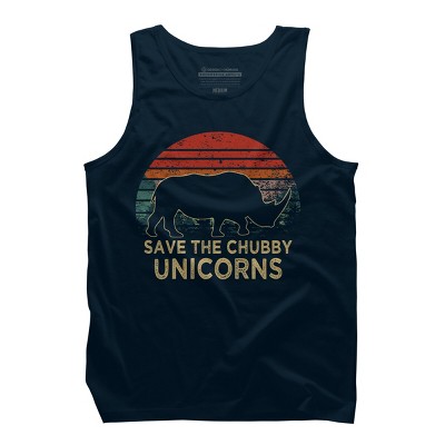 Men's Design By Humans rhino By ZeusSE Tank Top