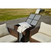 Cescia 7-Piece  PE Rattan Sofa Set, Garden Patio Wicker Sectional Sofa Set with Storage Coffee Table & End Table for Backyard, Porch, Balcony,Gray - 3 of 4