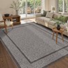 Rugs Indoor Area Rug Weather Resistant Easy to Clean Stain Resistant Floor Mat Stylish for Dining Room Living Room - 2 of 4