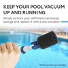Impresa Pool Sweep Tail Scrubber - 10 Pack - Compatible with Polaris Vac-Sweep Pool Cleaner Hose Tail - 2 of 4