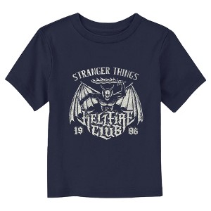 Toddler's Stranger Things Hellfire Club 1986 Rock Logo T-Shirt - 1 of 3