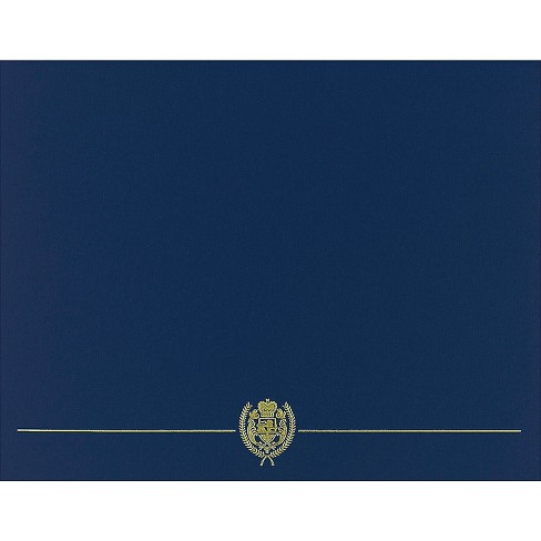 Great Papers Classic Crest 9.38w X 12l Certificate Covers Red