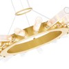 CWI Lighting Collar 21 Light Chandelier With Satin Gold Finish - 3 of 4