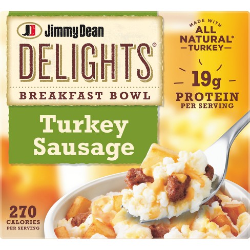 Jimmy Dean Delights Frozen Turkey Sausage Breakfast Bowl - 7oz - image 1 of 4