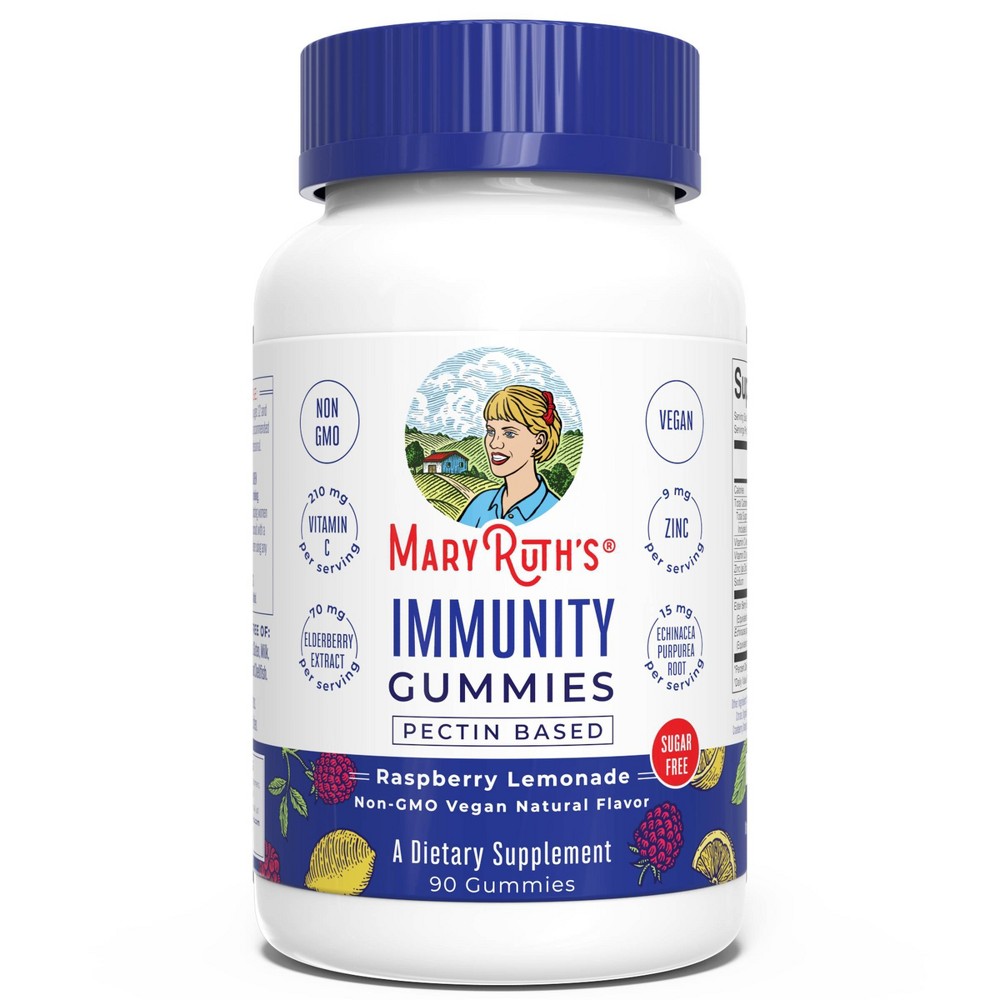 Photos - Vitamins & Minerals MaryRuth's Sugar Free Immunity Vegan Gummies - 90ct