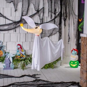 37" Hanging The Nightmare Before Christmas™ Light-Up Zero Halloween Decoration - 1 of 3