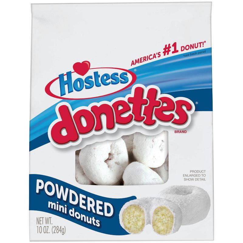 Hostess Donettes Powdered Mini Donuts - 10oz, 1 of 14