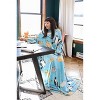 Catalonia Wearable Blanket with Sleeves and Pocket, Cozy Soft Fleece Mink Micro Plush Wrap Throws Blanket Robe for Adults, Gift for Her - 2 of 4