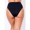 Swimsuits for All Women's Plus Size High Waist Color Block Swim Brief - 3 of 4