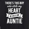 Women's - Instant Message - There's This Boy Who Stole My Heart Lightweight French Terry Wide Neck Long Sleeve Graphic Shirt - 2 of 4