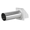 Lambro® 4-In. White Plastic Preferred Hood Vent with Tail Pipe and Removable Screen - 2 of 4