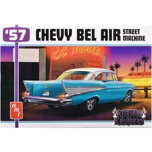 1957 Chevrolet Bel Air Street Machine "Kustom Kruisers" (Skill 2) 1/25 Plastic Model Kit by AMT - 1 of 4