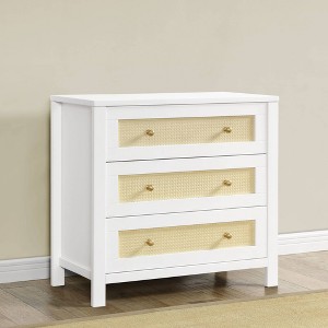 Simmons Kids' Theo 3 Drawer Dresser with Changing Top - Greenguard Gold Certified - 1 of 4