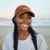 Dalix Salty Embroidered Cotton Beach Baseball Cap Adjustable Dad Hat Womens - 3 of 4