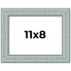 PosterPalooza | Photo Size Refined Blue Picture Frame - UV Acrylic, Foam Board Backing, Hanging Hardware - 2 of 4