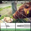 Zevemomo 5ft x 164ft Farm Fence,Wire Fence Rolls,Cattle Fence, Hog Wire Fence Panels,for Deer,Pig, Sheep Enclosure for Yard, Garden,Field Use-13 Gauge - 3 of 4