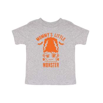 The Juniper Shop Mommy's Little Monster Girl Kids Short Sleeve Tee