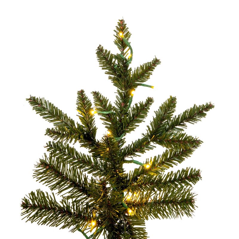 Vickerman Natural Fraser Fir Slim Artificial Christmas Tree, 2 of 7