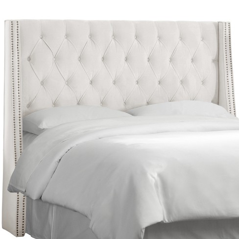 Target deals velvet headboard