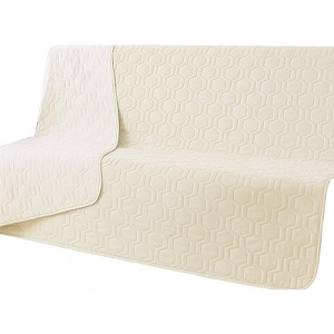 Aoibox Waterproof Anti-Slip Dog Bed Cover Pet Blanket Sofa Mat Couch Protector Incontinence Mattress 52x82 Ivory - 1 of 4