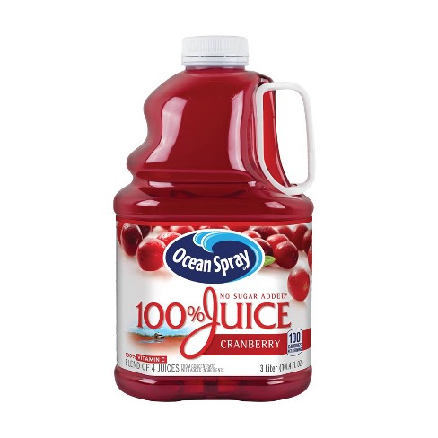 100 percent on sale cranberry juice