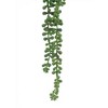 27.2 x 3.5 x 2" Faux Bead Grass 3-Strand Stem-Dark Green,4 Pack - 4 of 4