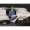 Sitting Mechanics 2 piece Figurine Set for 1/24 Scale Models by American Diorama - 2 of 3