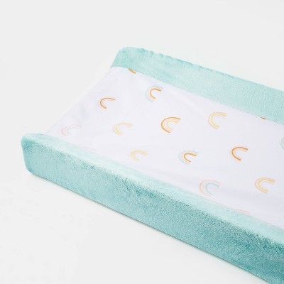 Wipeable Changing Pad Cover Rainbows - Cloud Island™