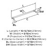 Amerock Farewind Pull for Cabinets, Drawers, and Furniture - 3 of 4