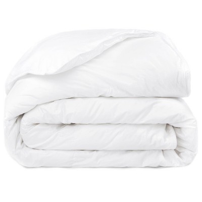 Full/Queen White Cotton Lightweight Down Duvet Comforter