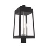 Livex Lighting Oslo 3 - Light Post Light in  Black - 4 of 4