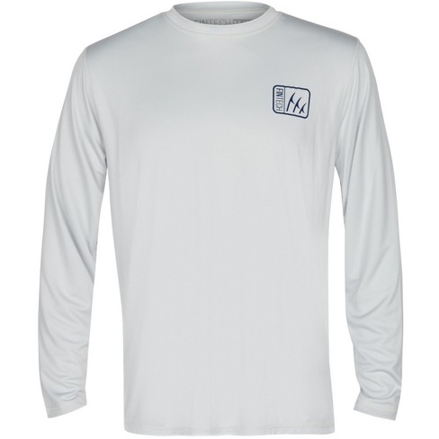 Fintech Freedom Box Sun Defender UV Long Sleeve T-Shirt - Large - Glacier  Gray