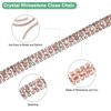 Unique Bargains Durable Rhinestone Chain Multipurpose Use Beaded Trim 1 Pc - 2 of 4