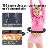 MAICIFI 65in Weighted Hula Hoop for Women - 32 Detachable Knots, Silent Workout, Waist & Abs 2-in-1 - 4 of 4